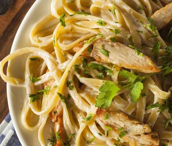 Chicken fettuccine alfredo